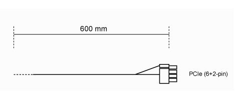 be quiet! CP-6610 0,6 m - vue 2