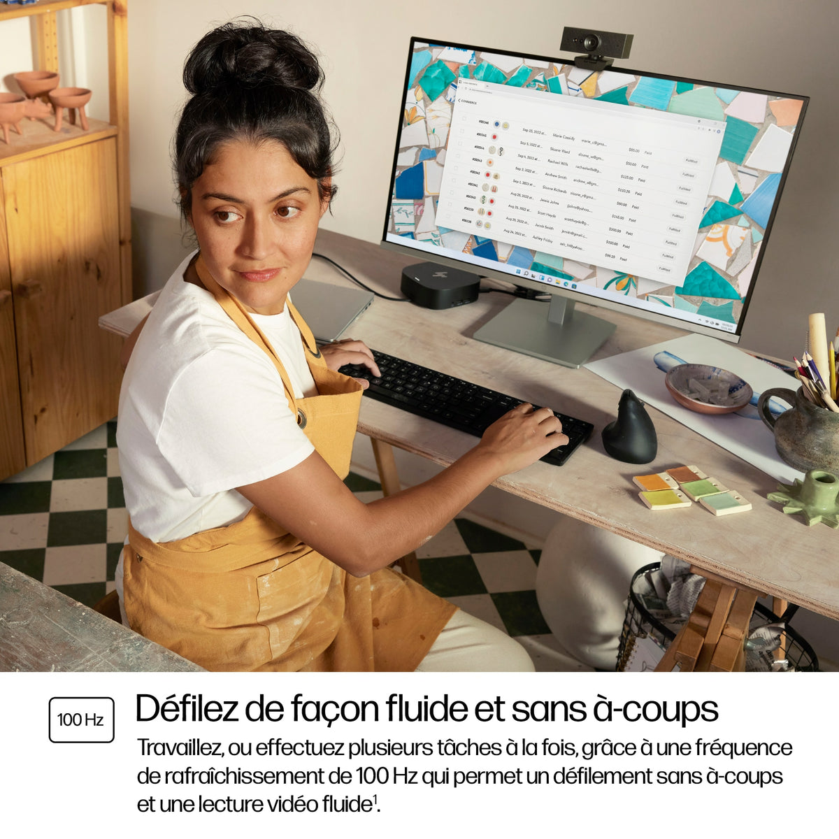 HP Series 5 Écran Full HD réglable en hauteur 23,8 pouces Série 5 - 524sh