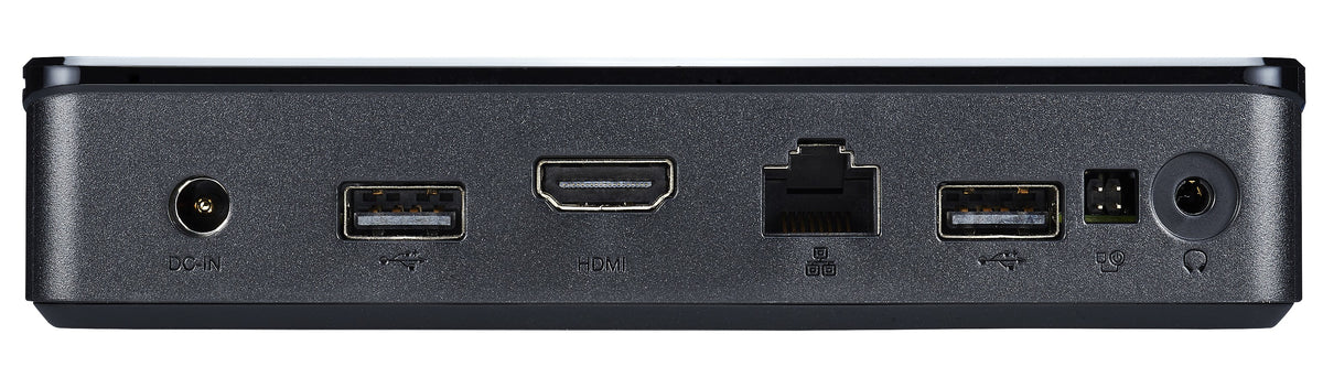 Shuttle XPC nano NS02EV2 PC/poste de travail Rockchip RK3368 2 Go DDR3L-SDRAM 16 Go eMMC Android 8.1 Nettop Mini PC Noir