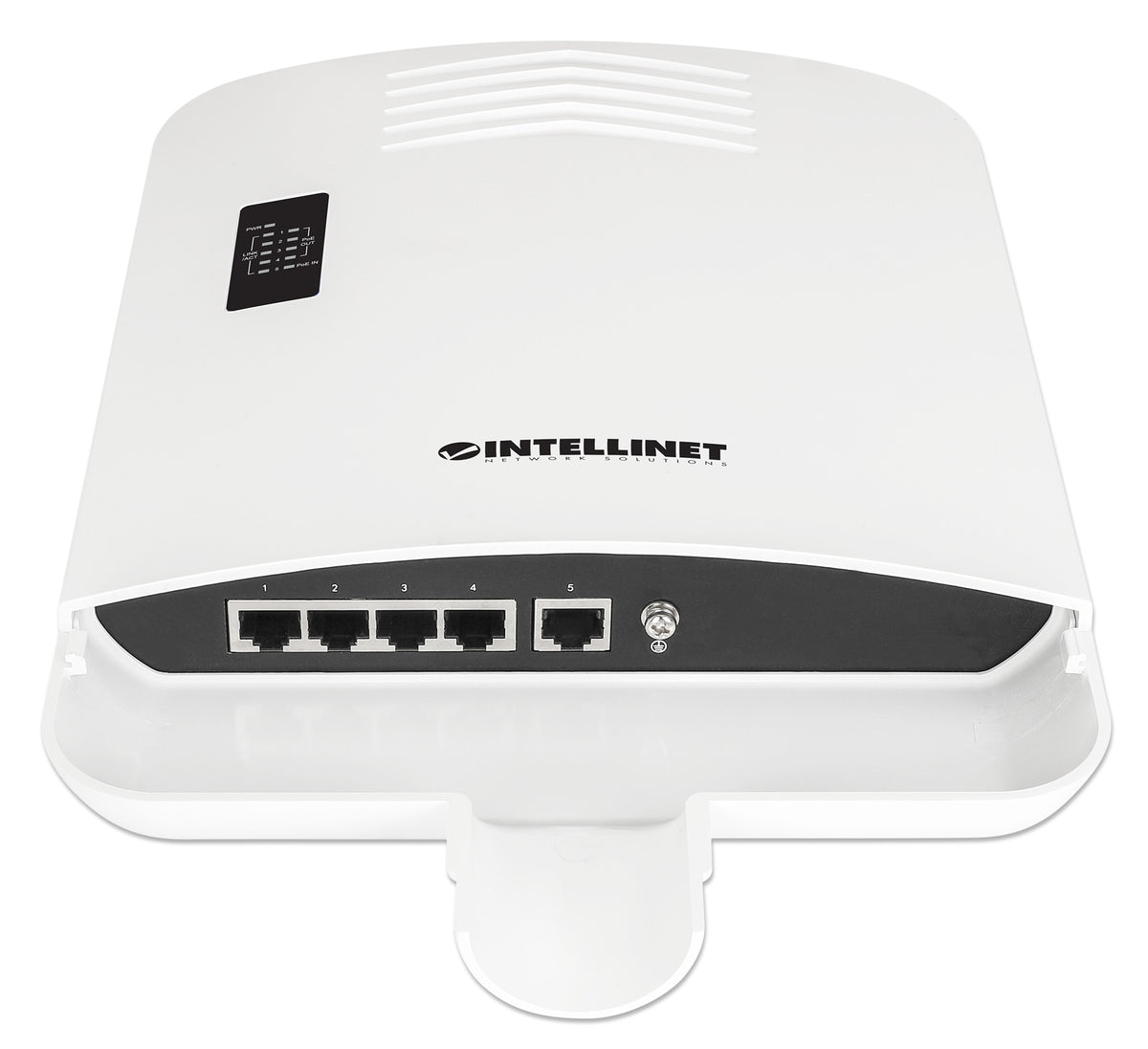 Intellinet Switch Gigabit Extérieur 5 Ports PoE avec PoE Passthrough et Extendeur PoE+