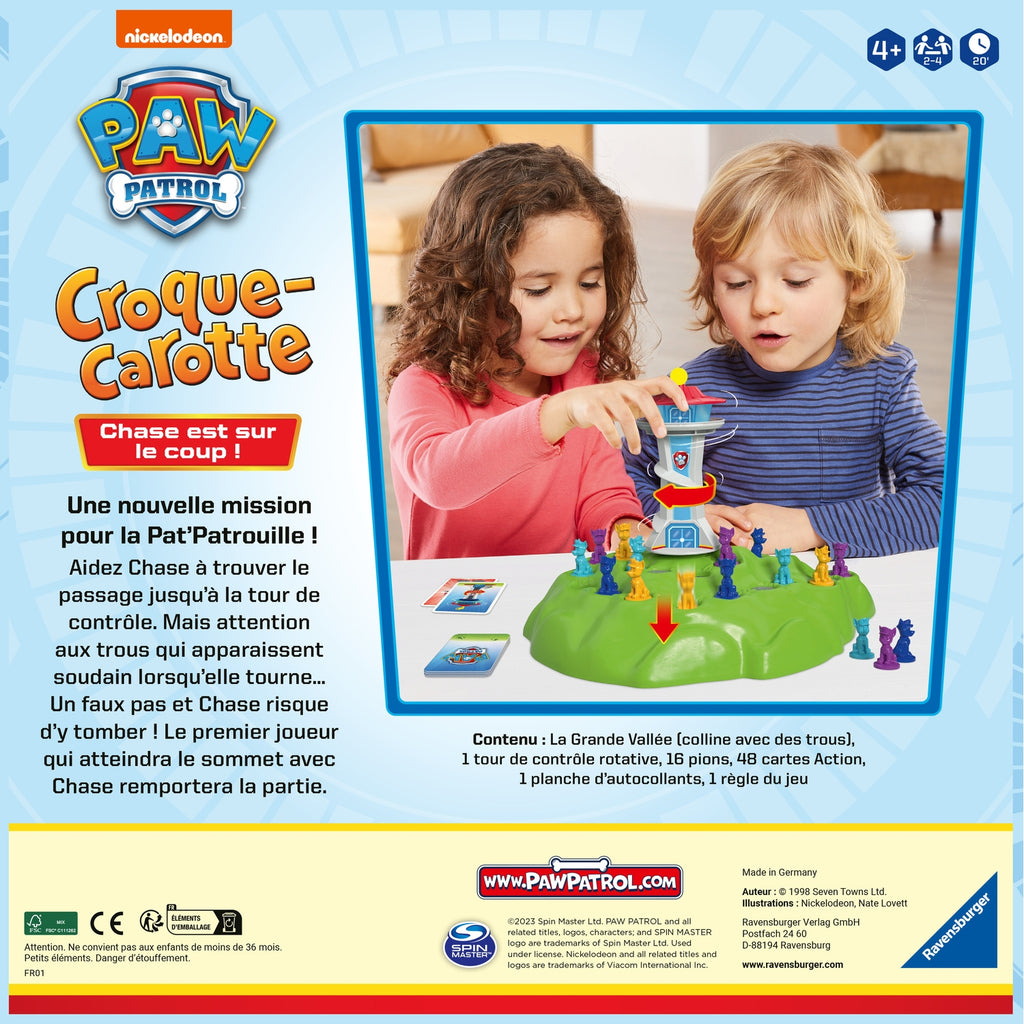 Ravensburger Croque Carotte Pat'Patrouille