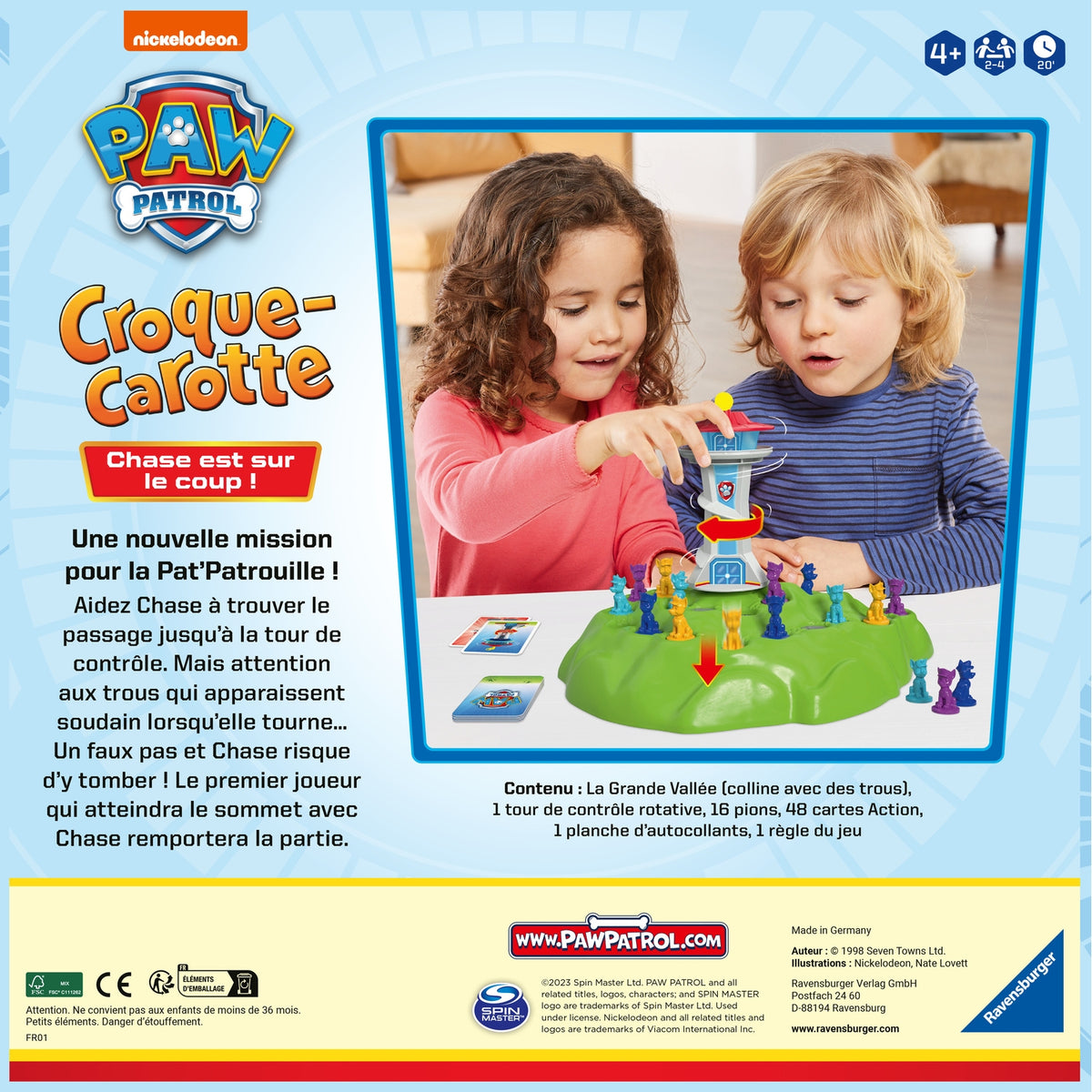 Ravensburger Croque Carotte Pat'Patrouille