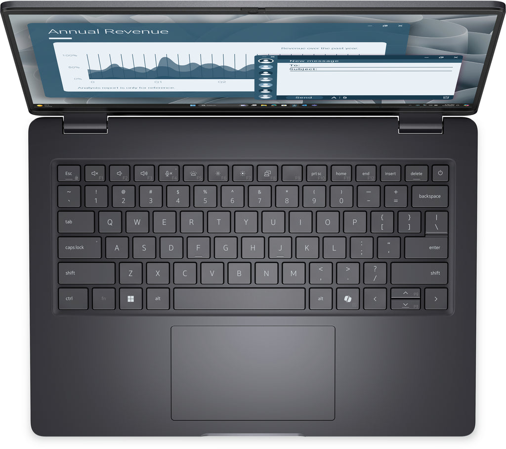 DELL Pro 14 PC14255 AMD Ryzen™ 5 PRO 230 Ordinateur portable 35,6 cm (14") Full HD+ 16 Go DDR5-SDRAM 512 Go SSD Wi-Fi 6E (802.11ax) Windows 11 Pro Allemand Noir