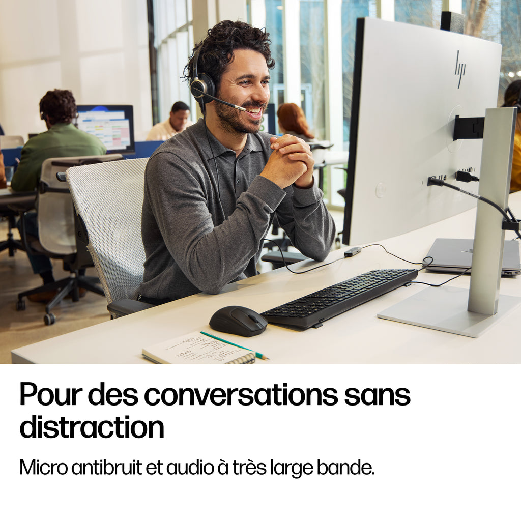 HP Poly Micro-casque filaire USB monaural Mission 615