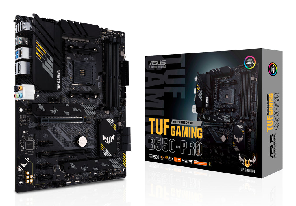 ASUS TUF GAMING B550-PRO AMD B550 Emplacement AM4 ATX
