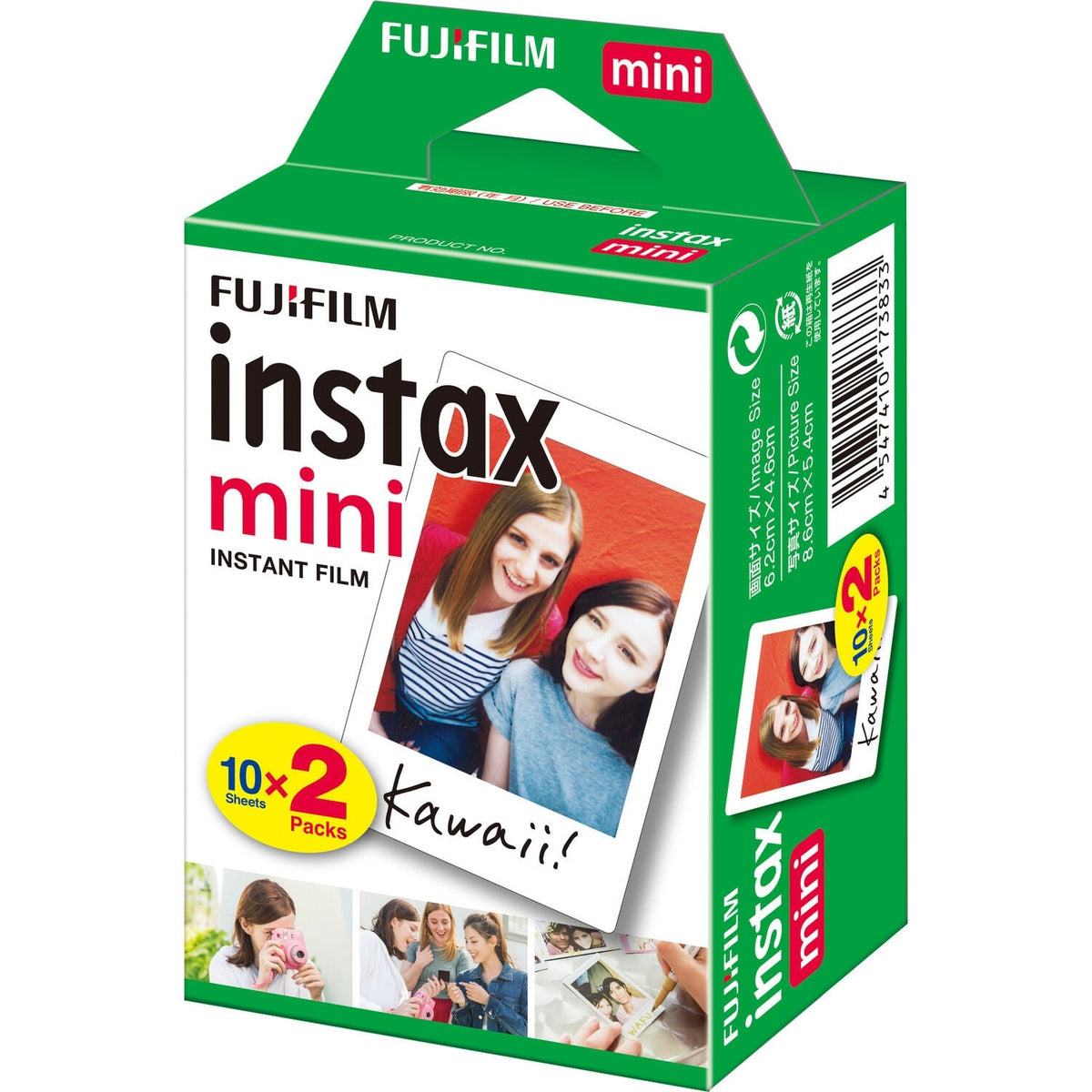 Fujifilm Pack de films Instax Mini 2x10 vues