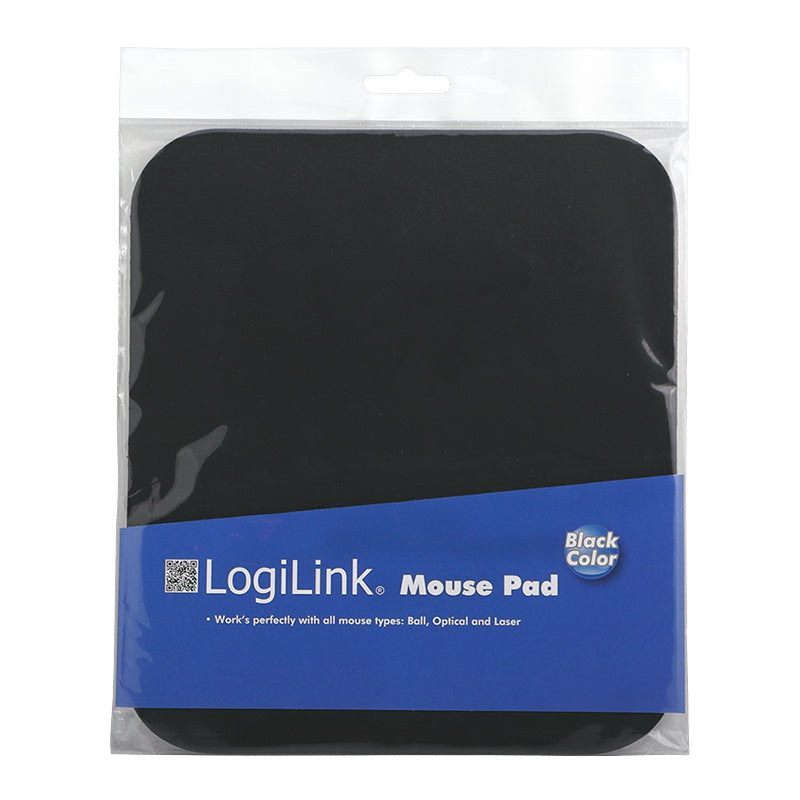 LogiLink ID0096 Tapis de Souris, Noir, 250 x 220 mm