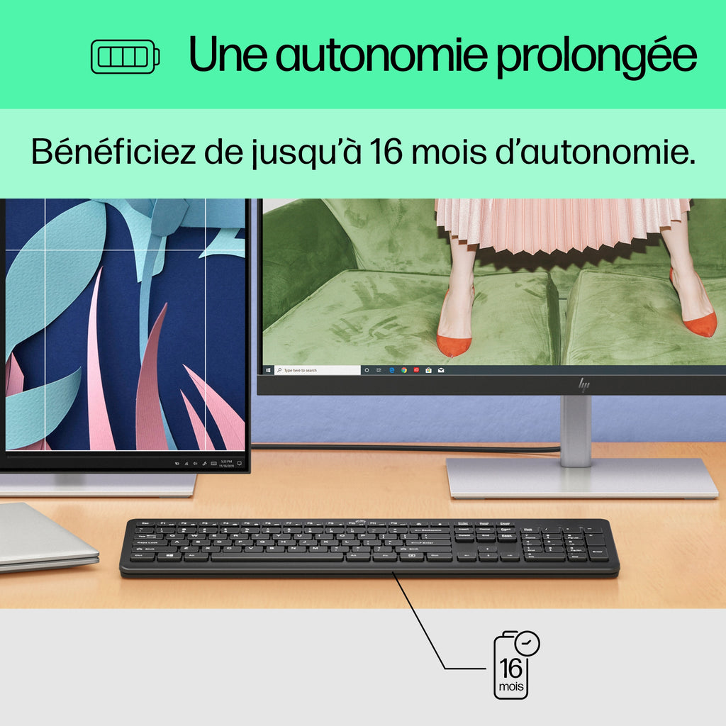 HP Clavier sans fil 230 - vue 6