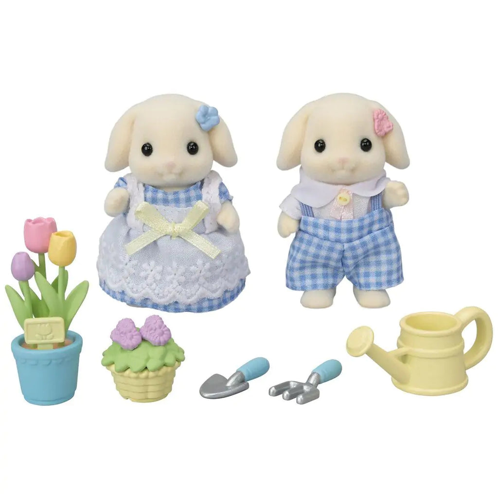 Sylvanian Families Le frère et la sœur Lapin Bélier - vue 2