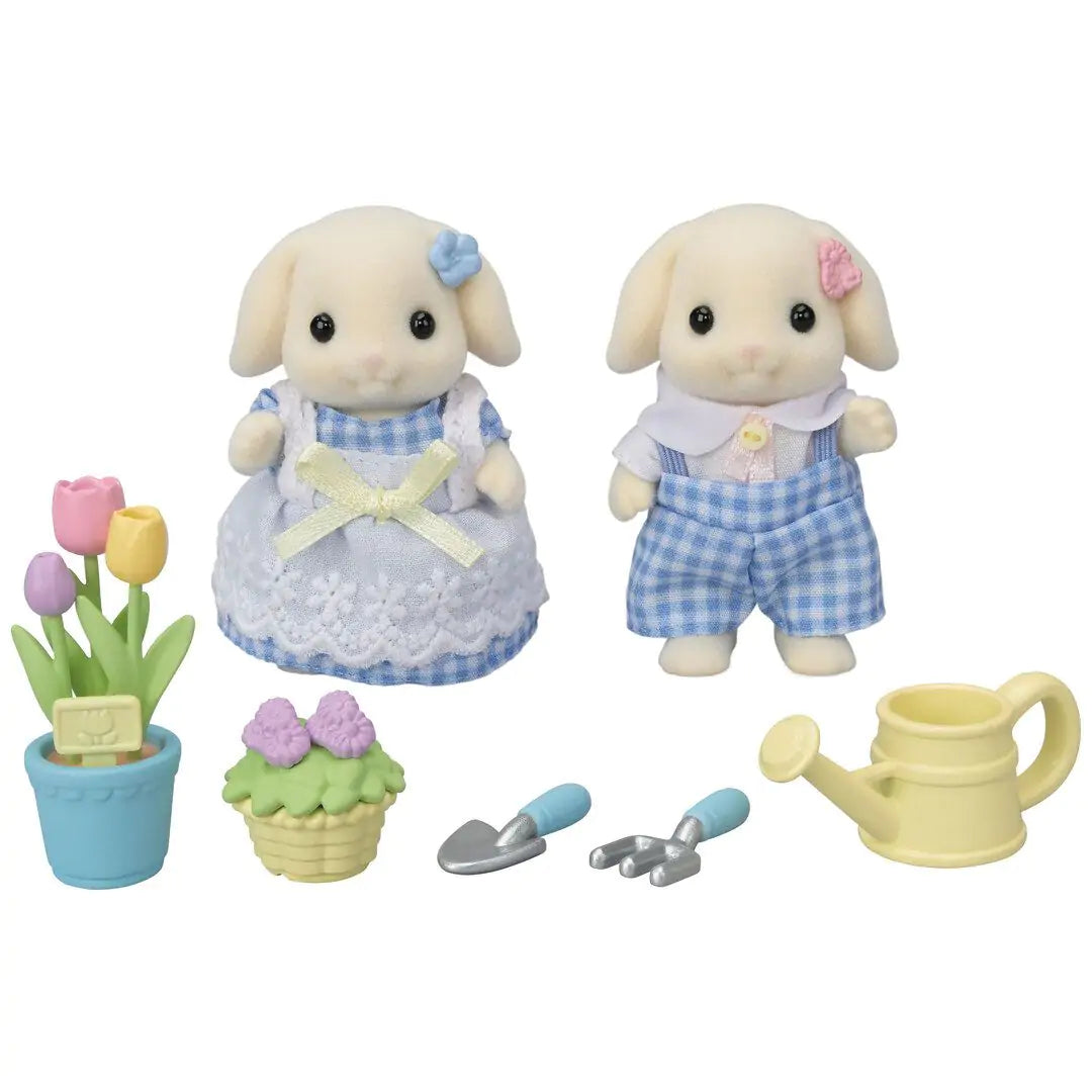 Sylvanian Families Le frère et la sœur Lapin Bélier - vue 2
