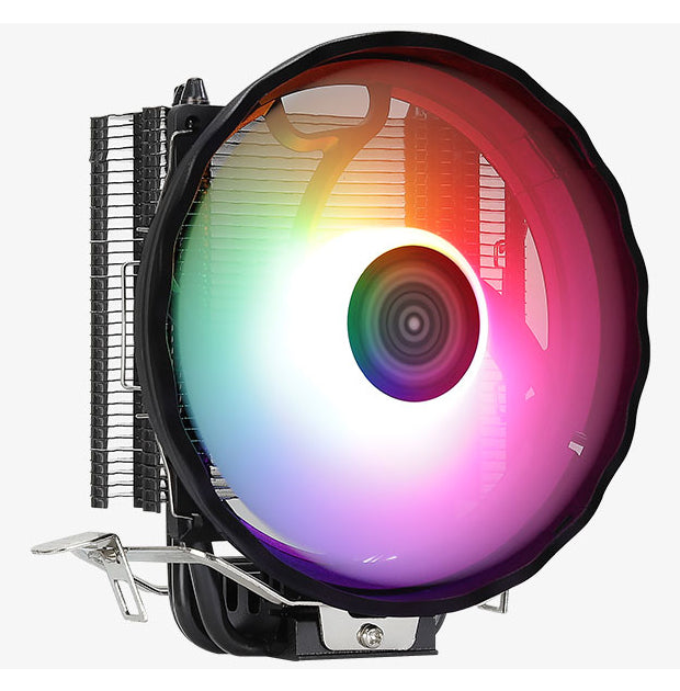 Aerocool Rave 3 FRGB Processeur Refroidisseur d'air 12 cm Noir, Blanc 1 pièce(s)