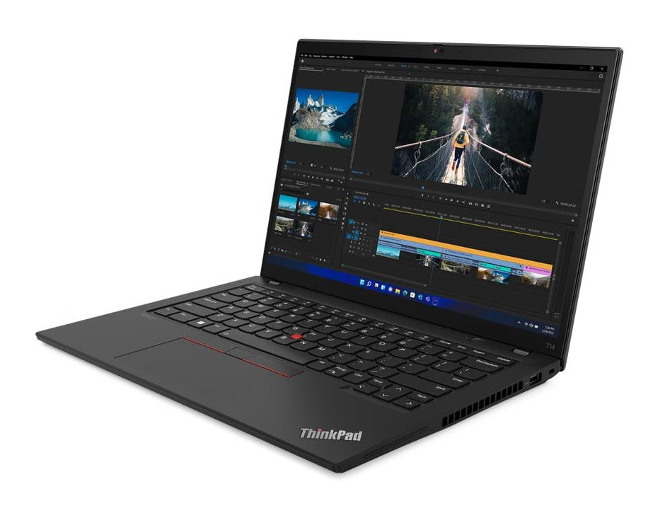 T1A Lenovo ThinkPad T14 G3 Refurbished Intel® Core™ i5 i5-1245U Ordinateur portable 35,6 cm (14") 16 Go DDR4-SDRAM 512 Go SSD Windows 11 Pro Noir