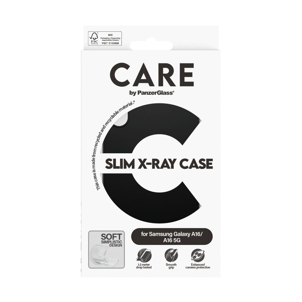 PanzerGlass PanzerGlass CARE™ by ® Case Black Samsung Galaxy A16 4G | A16 5G coque de protection pour téléphones portables Housse Noir