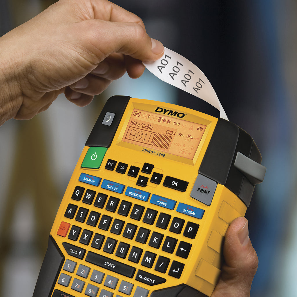 DYMO RHINO 4200 imprimante pour étiquettes Transfert thermique QWERTZ - vue 4
