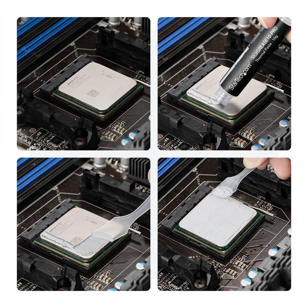 StarTech.com SILVGREASE10-PRO combiné de dissipateurs thermiques Pâte thermique 14,5 W/m·K 10 g