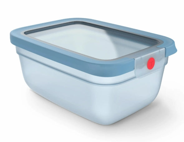 FOOD BOX 1.5L ONECLICK BLUE