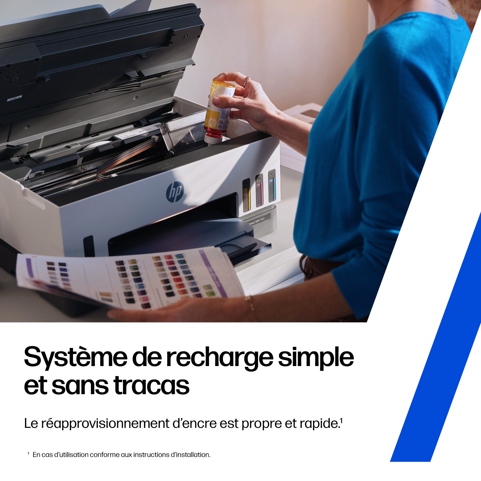 HP Bouteille d'encre noire GT53XL authentique (135 ml)