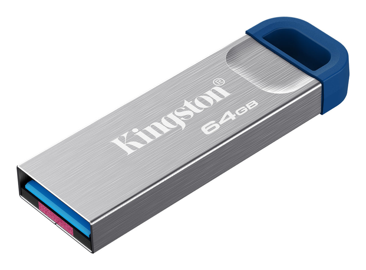 Kingston Technology DataTraveler 64 Go Kyson USB 3.2 Gen 1 en métal, jusqu'à 220 Mo/s - vue 3