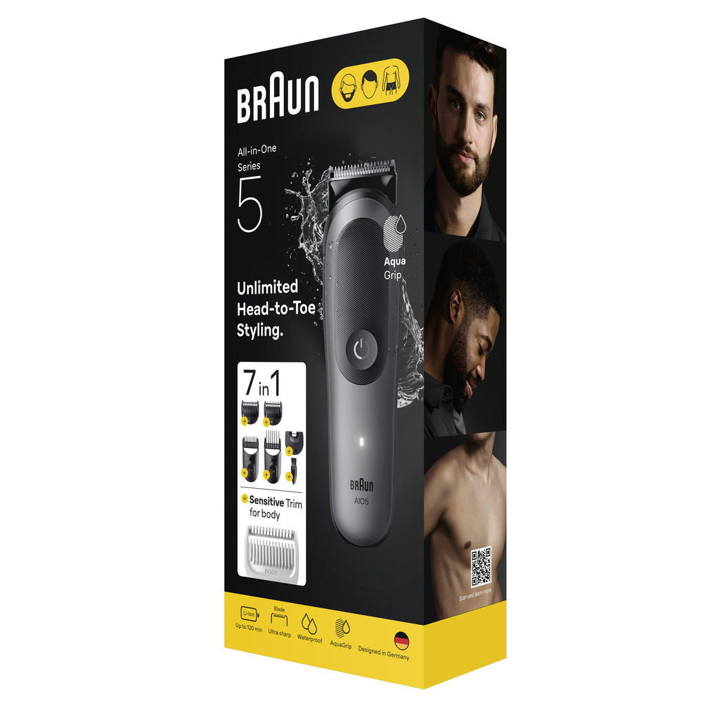 Braun 80789911 tondeuse à cheveux Gris foncé 21 Lithium-Ion (Li-Ion)