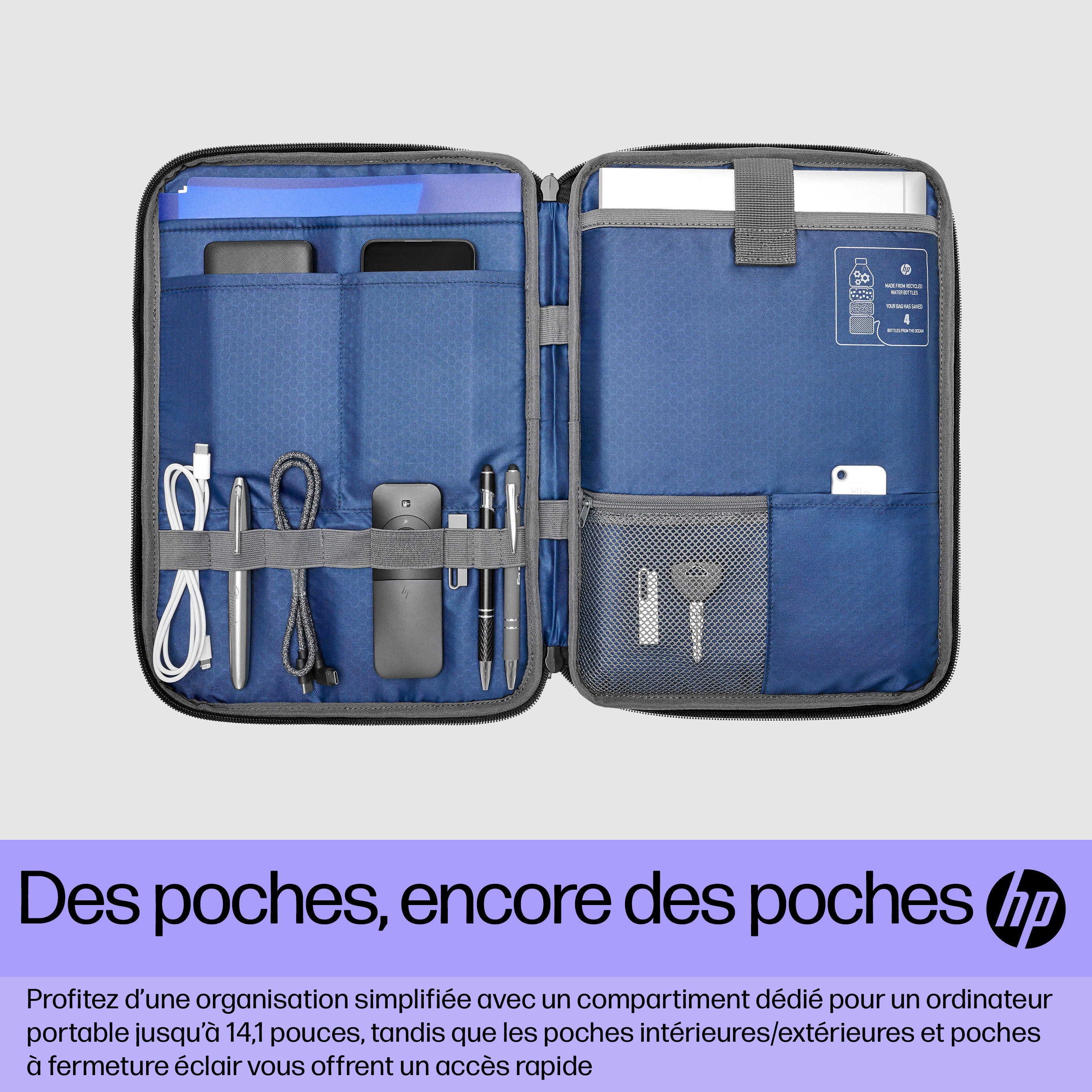 HP Housse de protection pour ordinateur portable Renew Executive 14 pouces