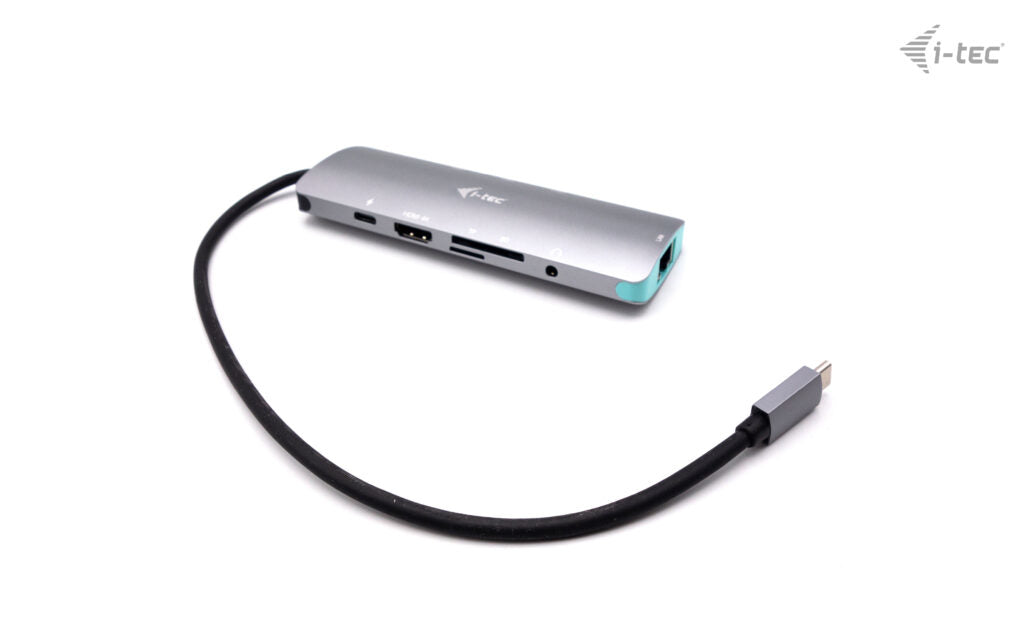 i-tec Metal USB-C Nano Docking Station 4K HDMI LAN Power Delivery 100W