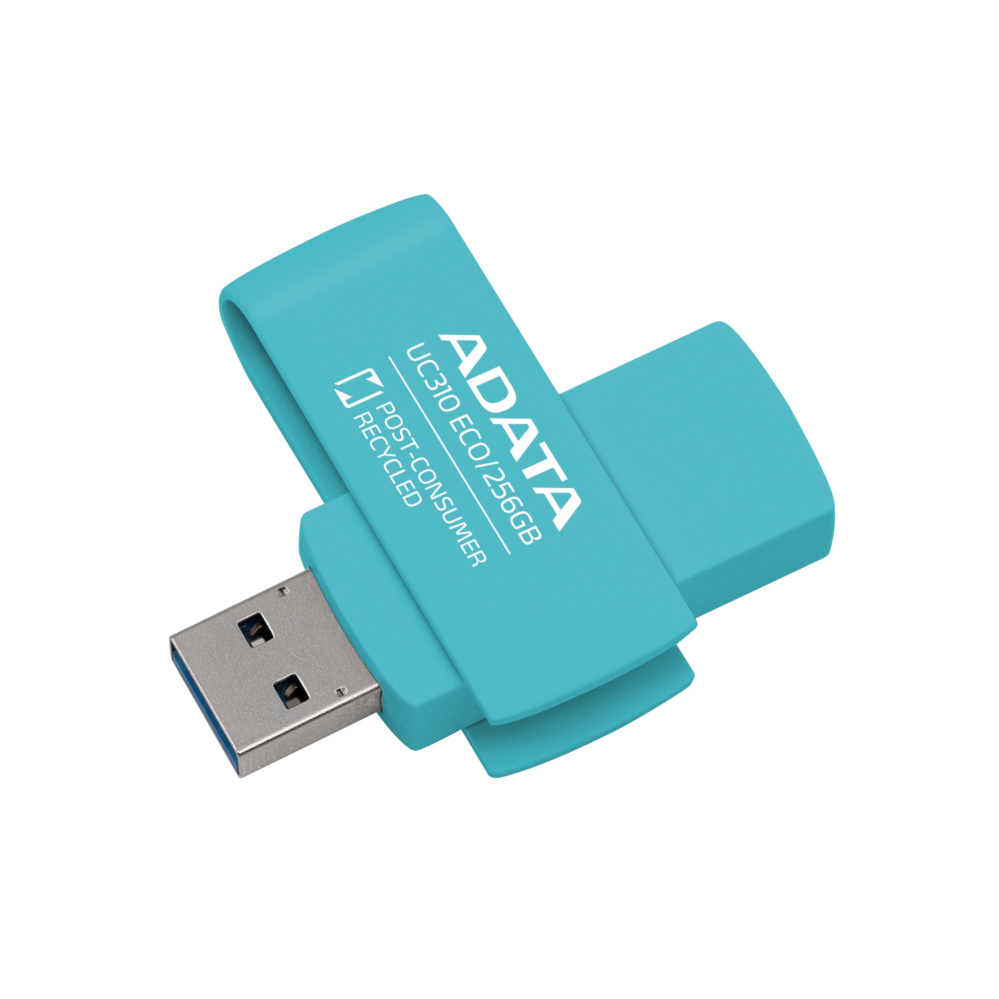 ADATA UC310 ECO lecteur USB flash 256 Go USB Type-A 3.2 Gen 1 (3.1 Gen 1) Vert