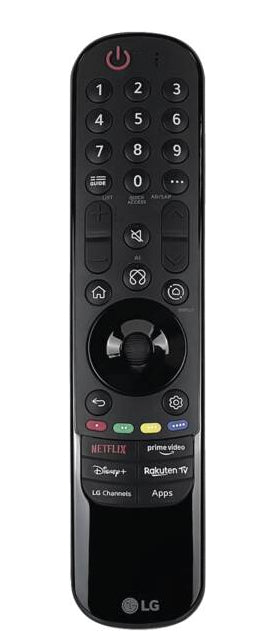 LG MR26GB télécommande TV Appuyez sur les boutons
