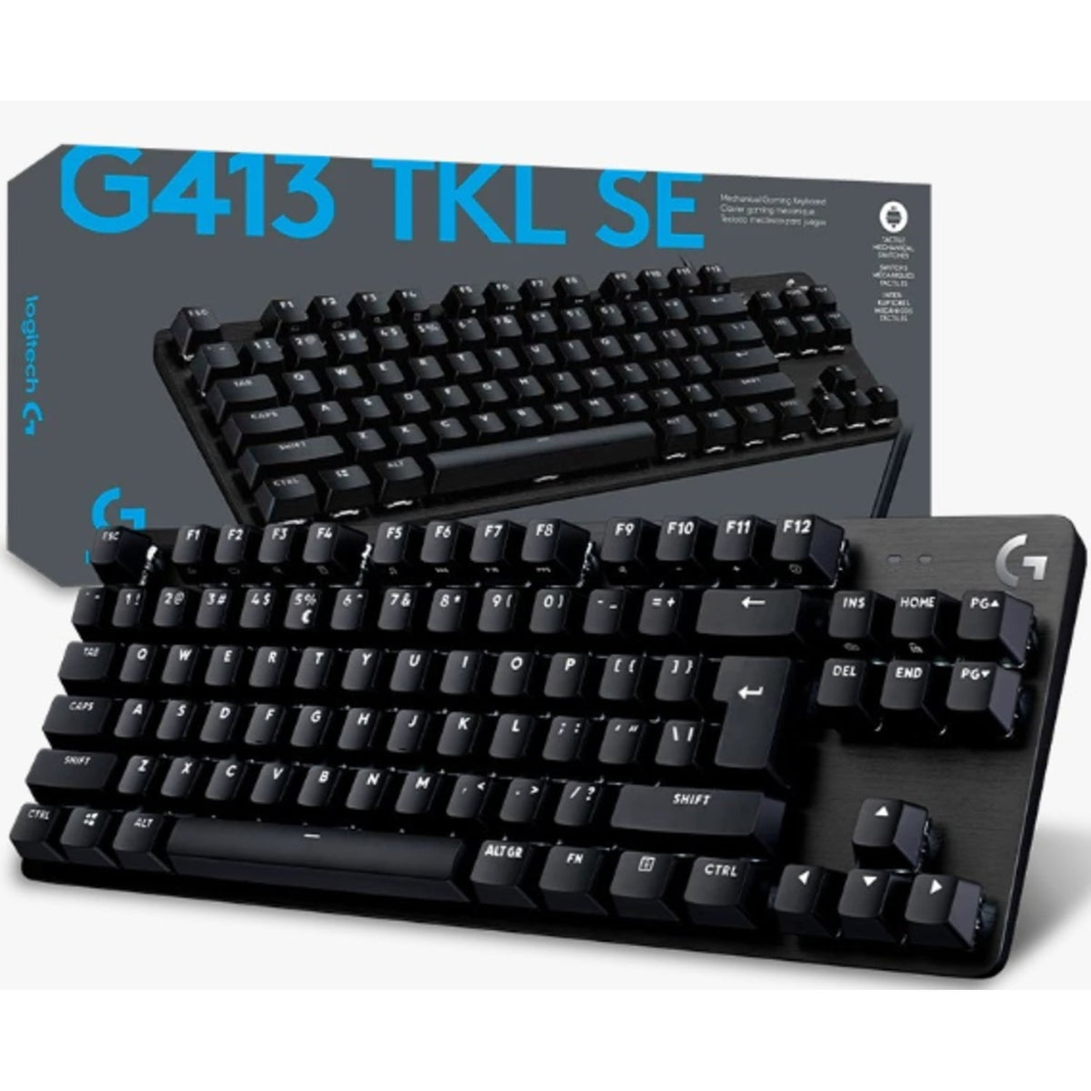 Logitech Clavier gaming mécanique G413 TKL SE