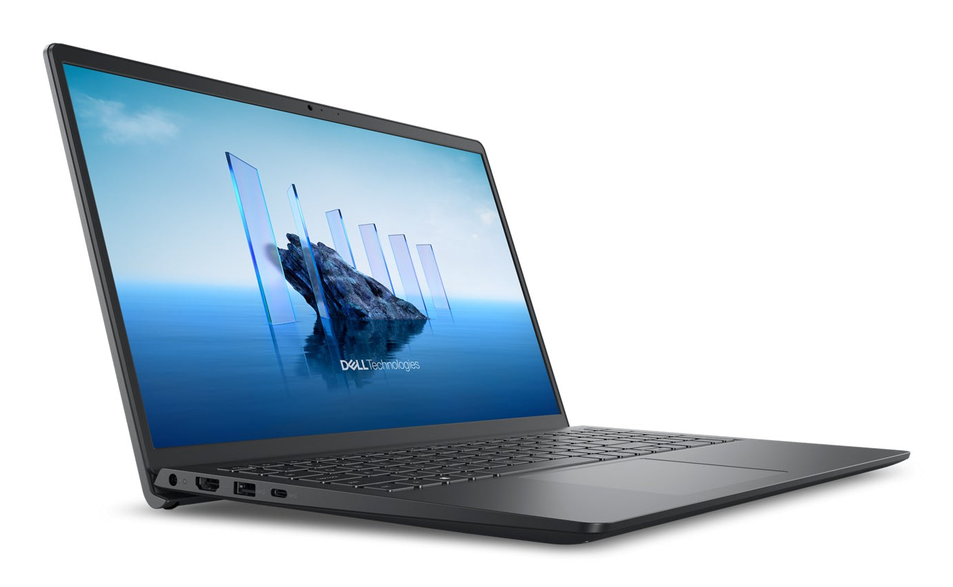 DELL Pro 15 Essential PV15250 Intel Core 3 100U Ordinateur portable 39,6 cm (15.6") Full HD 16 Go DDR5-SDRAM 512 Go SSD Wi-Fi 6 (802.11ax) Windows 11 Pro Allemand Noir
