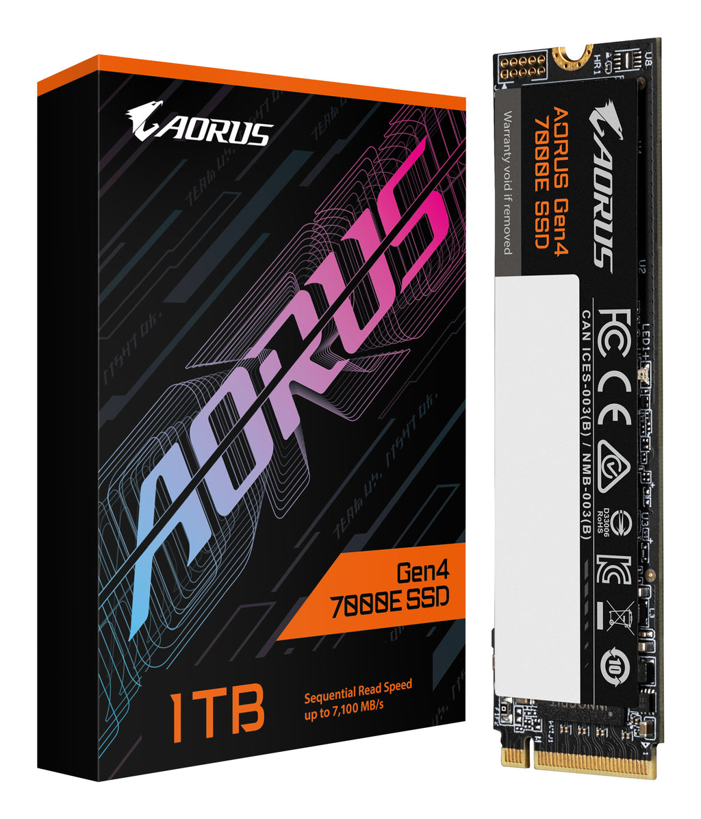 GIGABYTE AORUS Gen4 7000E 1 To M.2 PCIe 4.0 NVMe 3D TLC NAND
