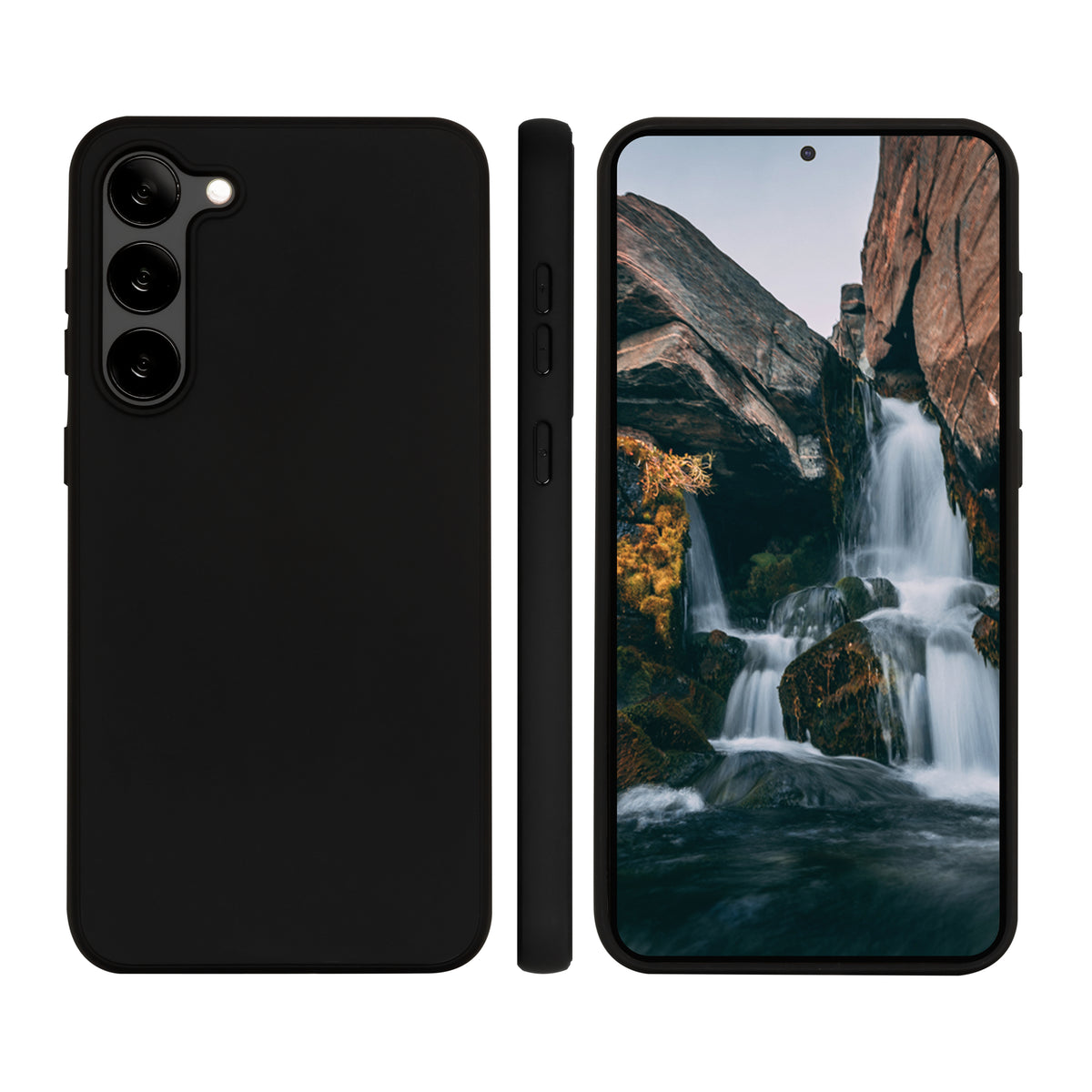 dbramante1928 Greenland Coque de Protection Housse pour Samsung Galaxy S23+, 6.6", Noir