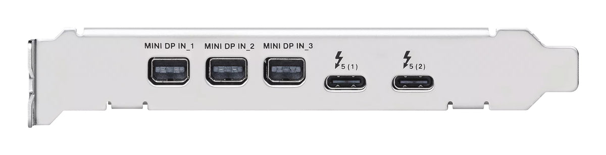 ASUS ThunderboltEX 5 Carte d'extension PCIe 4.0, Thunderbolt, USB Type-C, Mini DisplayPort, VGA