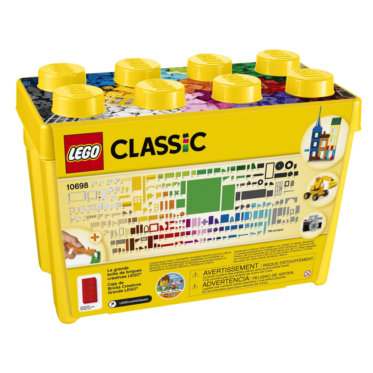 LEGO Classic Boîte de briques créatives deluxe 10698