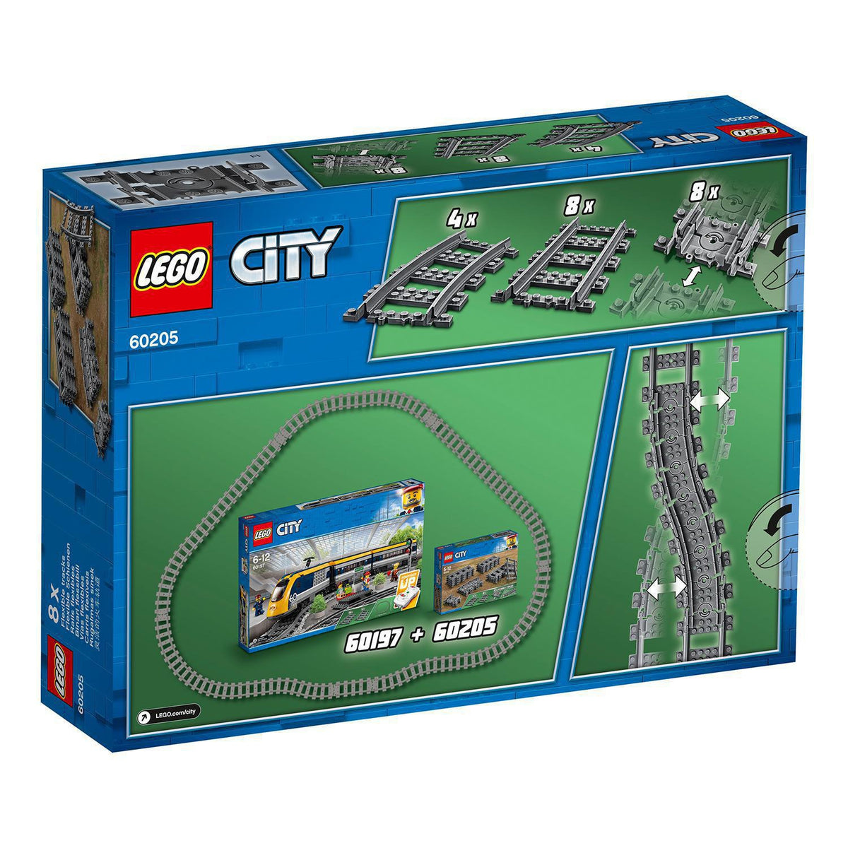 LEGO City Pack de rails 60205