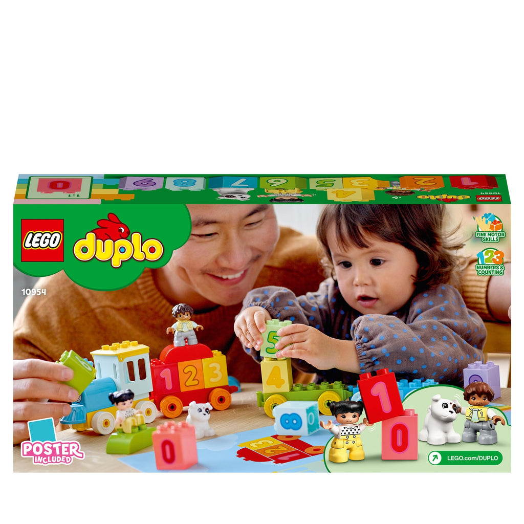 LEGO Duplo Le train des chiffres - Apprendre à compter 10954