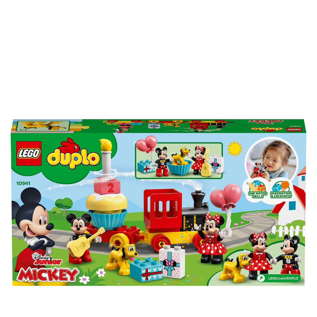 LEGO Duplo Le train d’anniversaire de Mickey et Minnie 10941