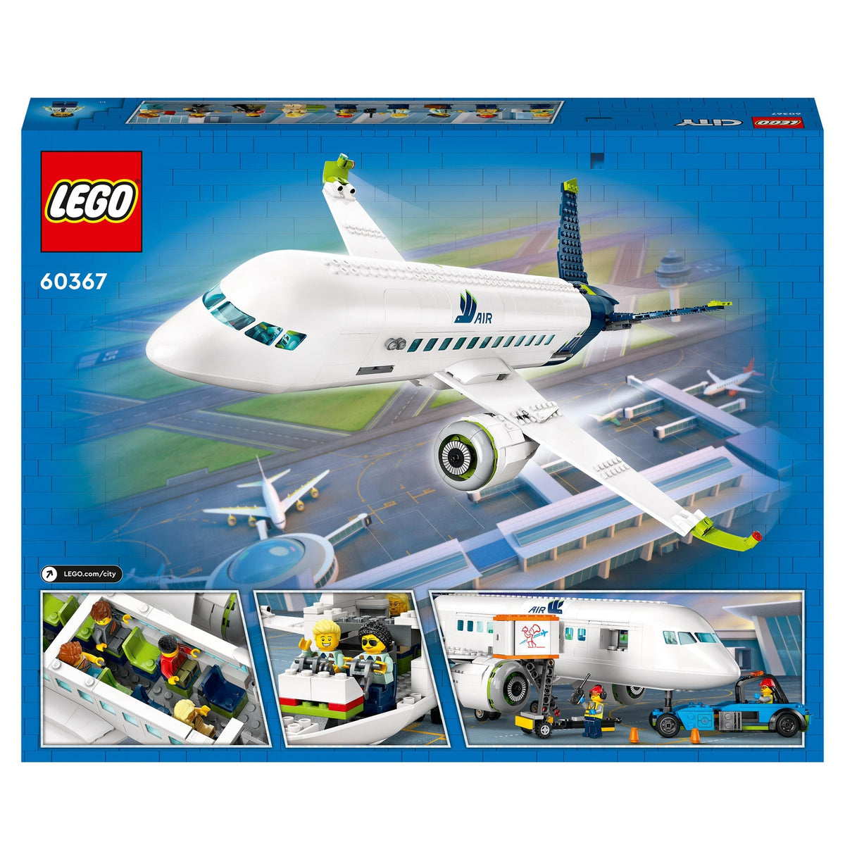 LEGO City L’Avion de Ligne 60367