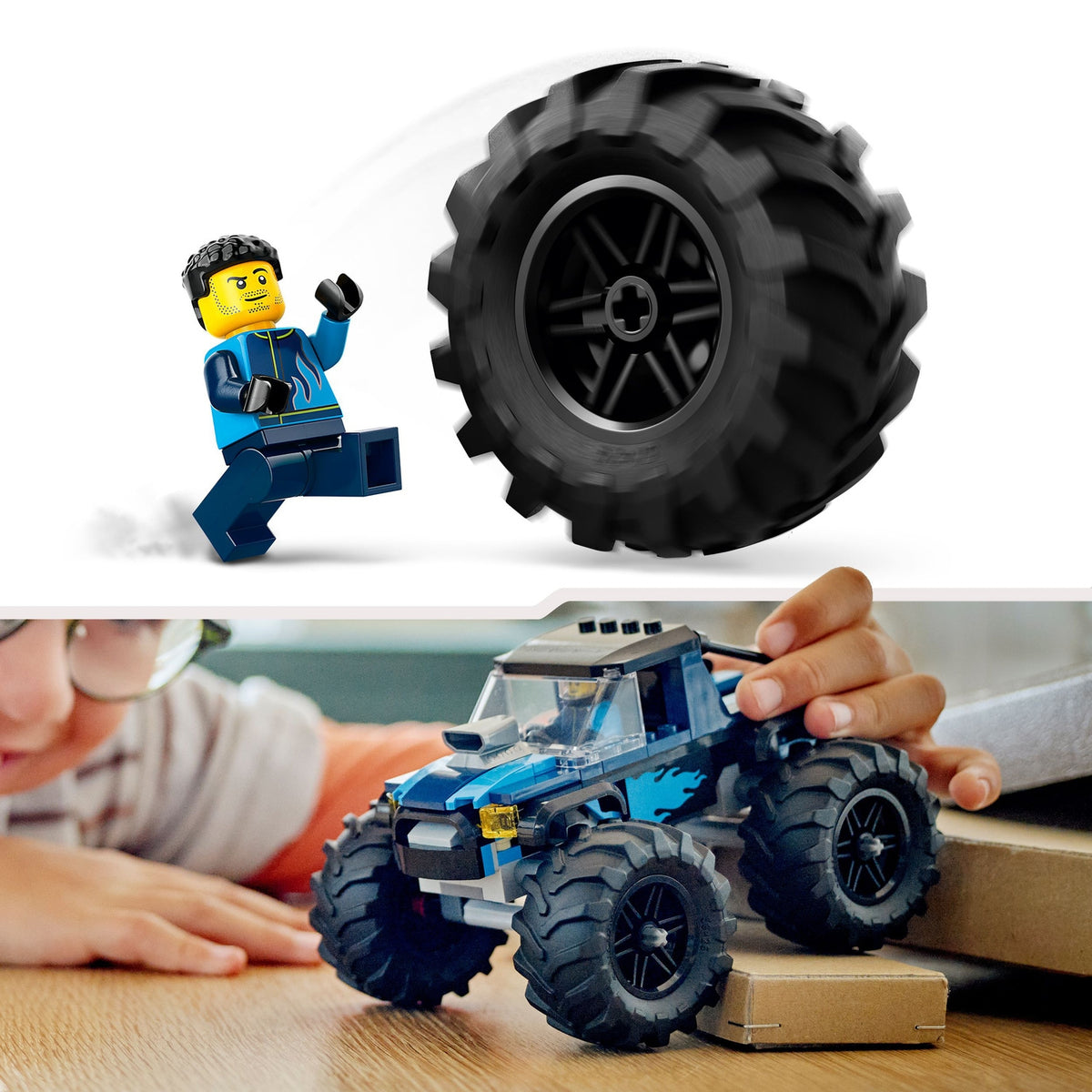 LEGO City Le Monster Truck Bleu 60402