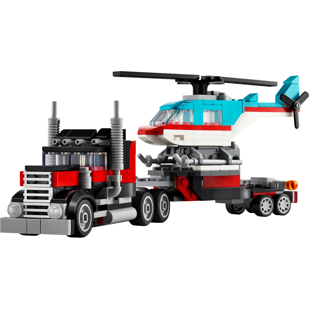 LEGO Creator Le Camion Remorque avec Hélicoptère 31146