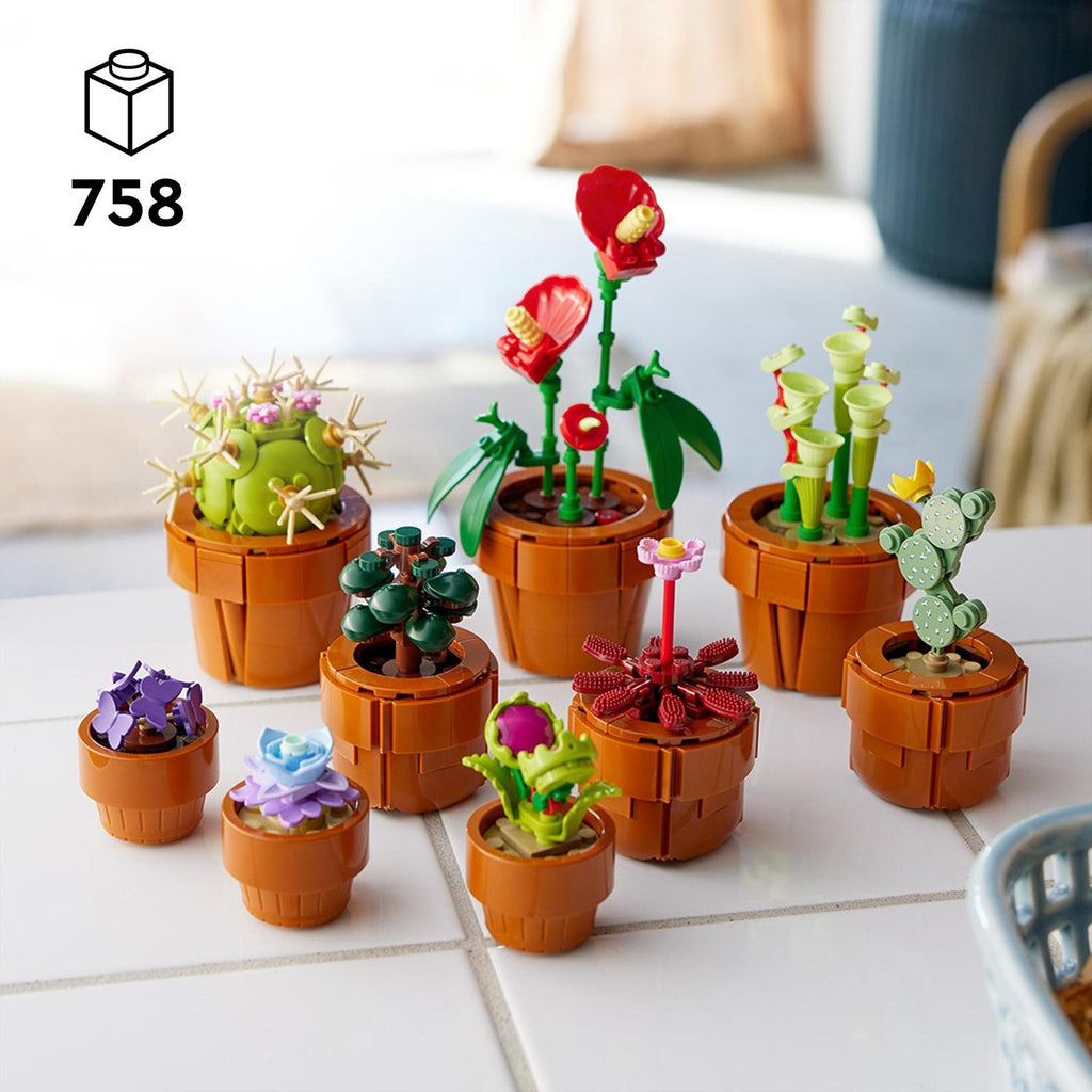LEGO Icons Les Plantes Miniatures 10329