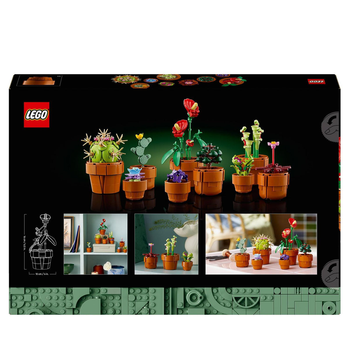 LEGO Icons Les Plantes Miniatures 10329