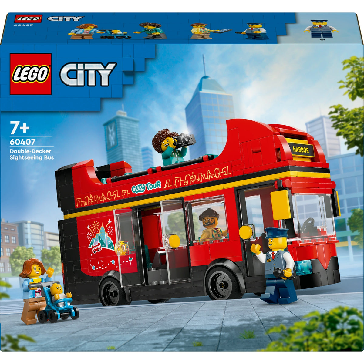 LEGO City Le bus rouge à deux étages 60407