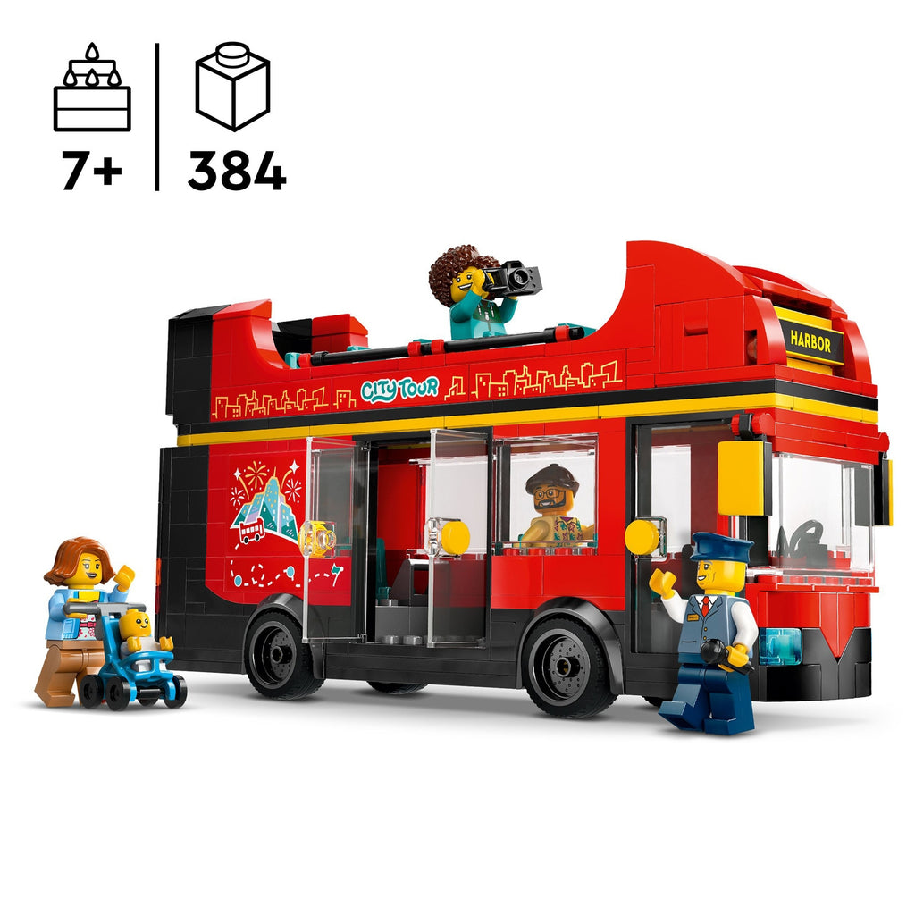 LEGO City Le bus rouge à deux étages 60407