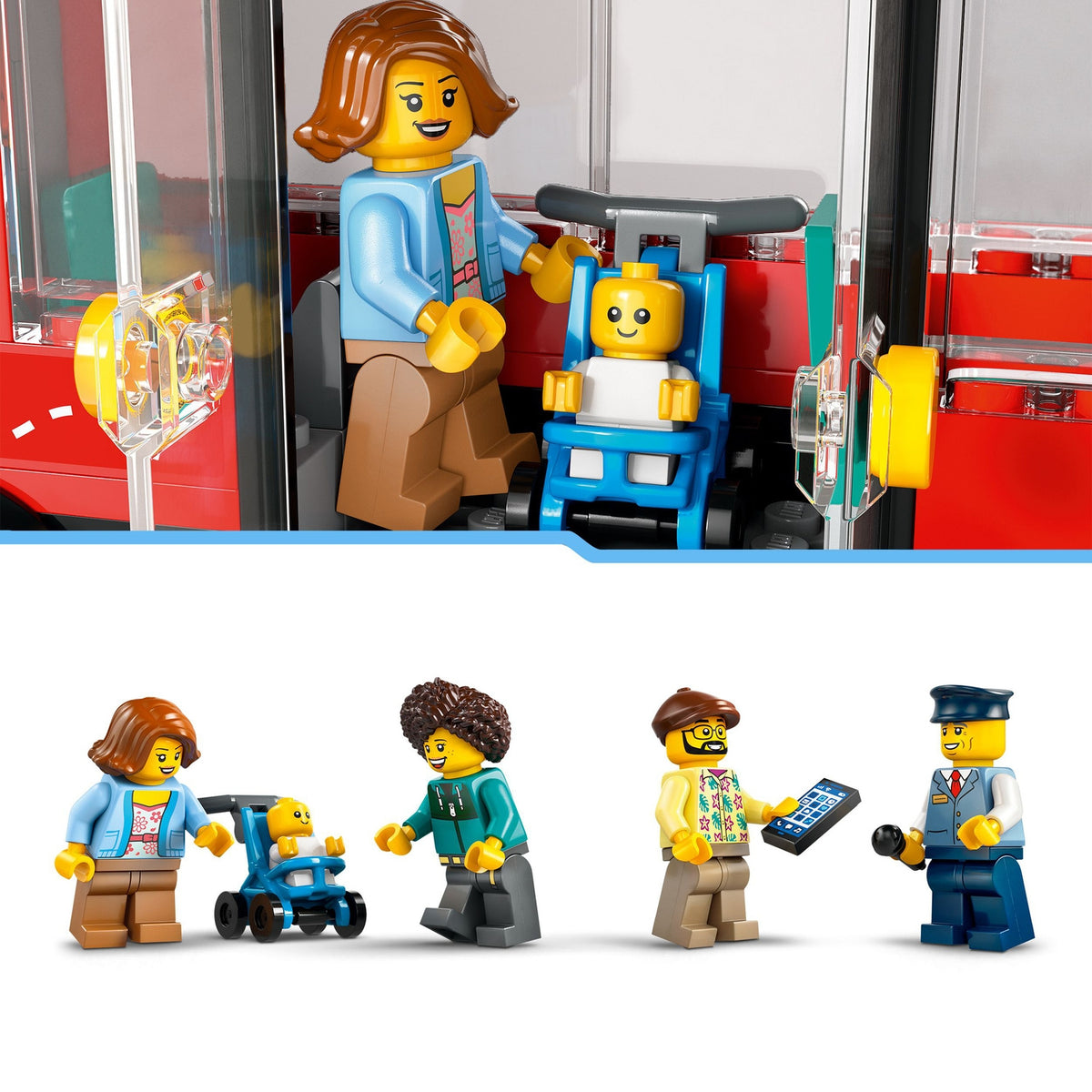 LEGO City Le bus rouge à deux étages 60407