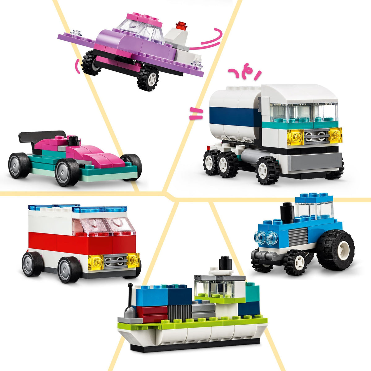 LEGO Classic Les Véhicules Créatifs 11036