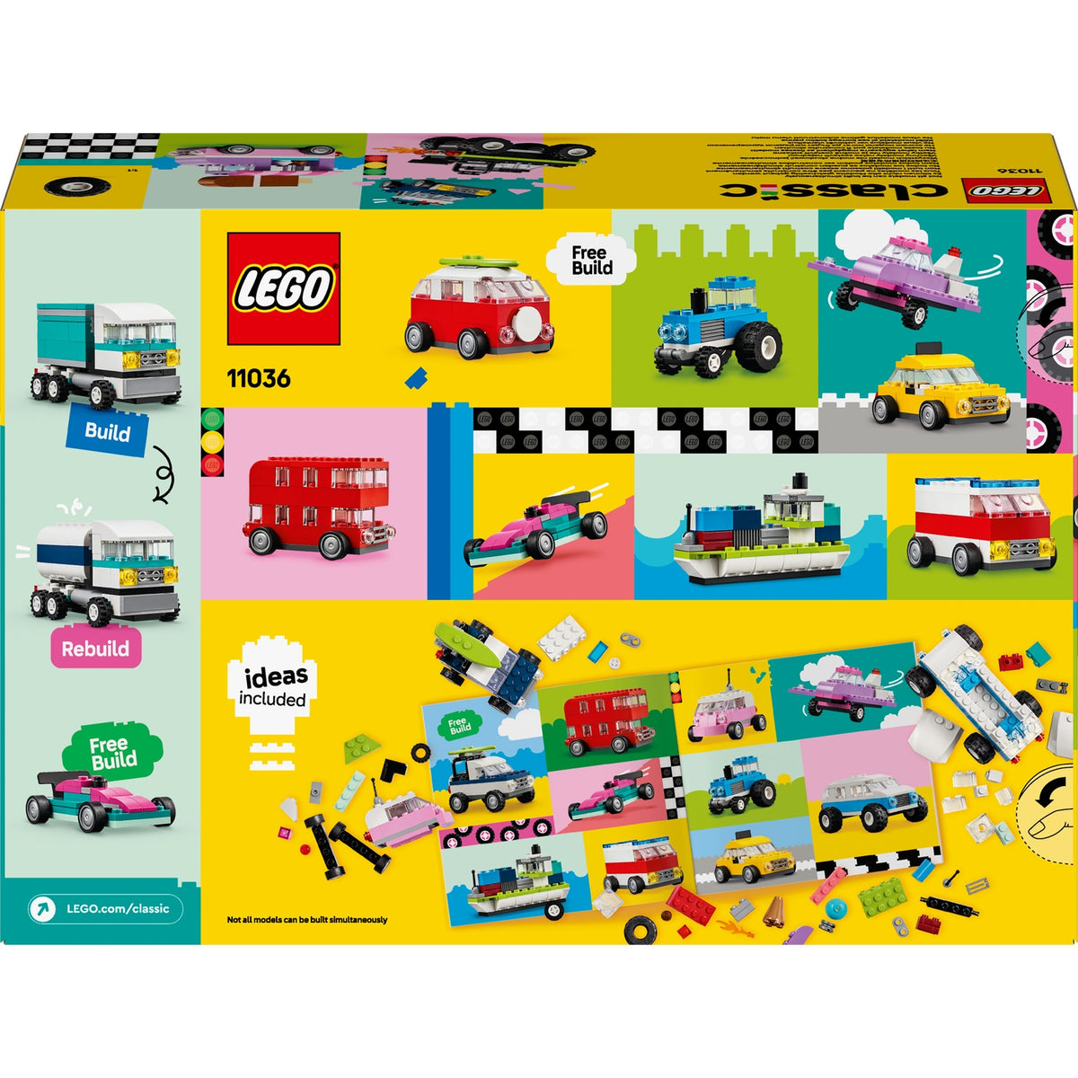 LEGO Classic Les Véhicules Créatifs 11036