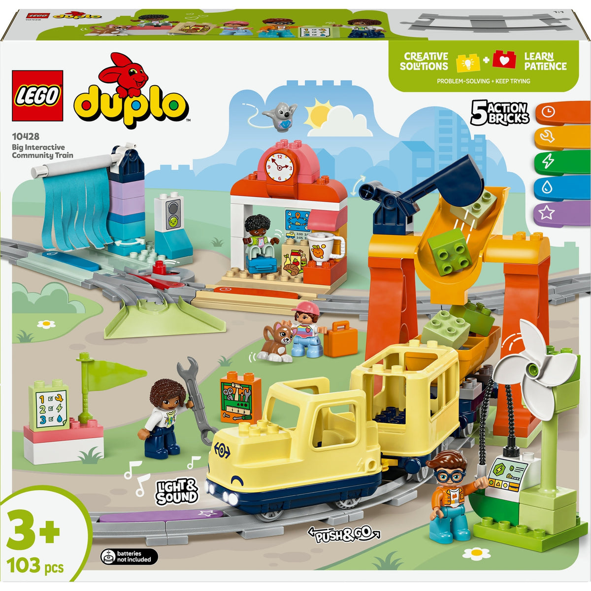 LEGO Duplo Le Grand Train Communautaire Interactif 10428
