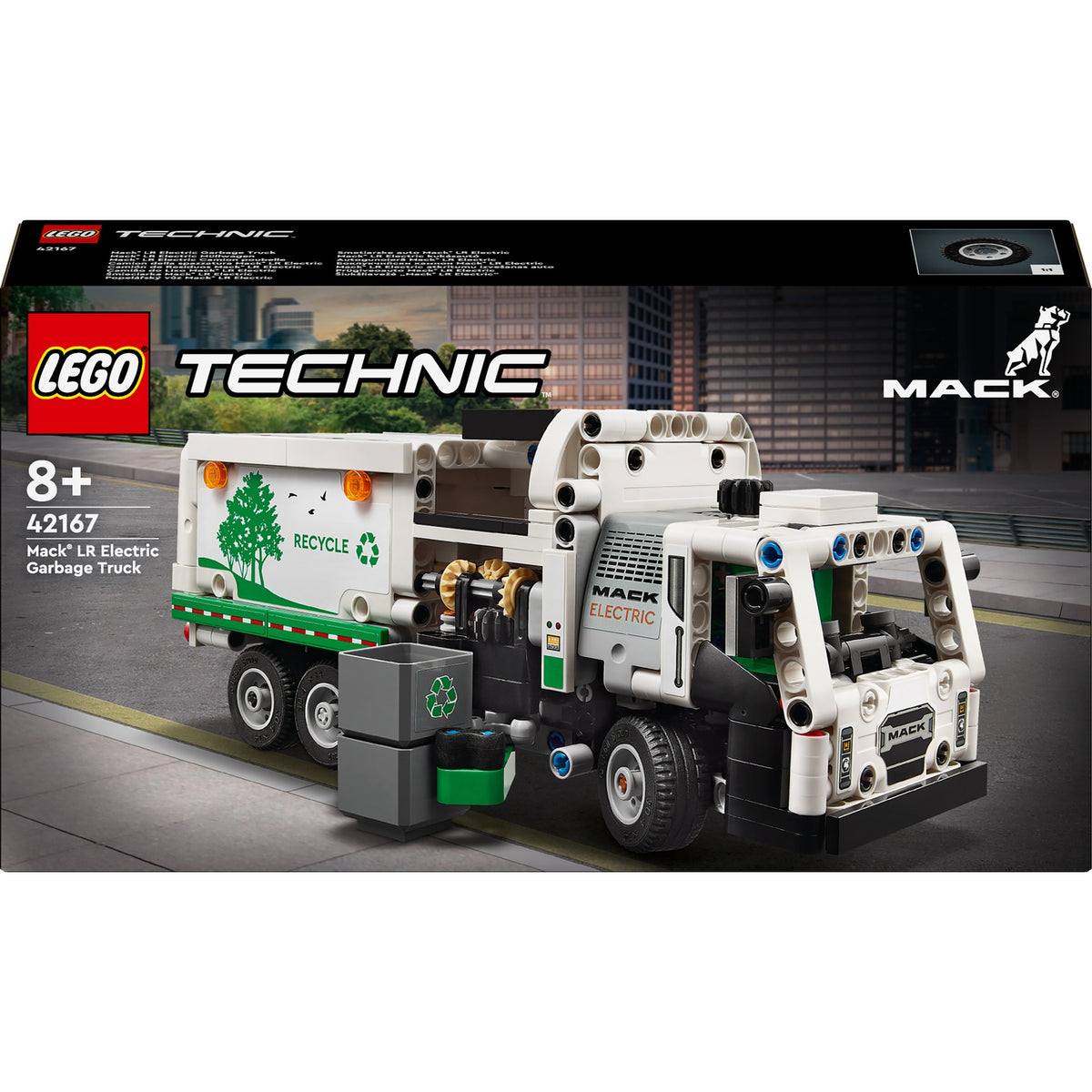 LEGO Technic Mack LR Electric Camion Poubelle 42167