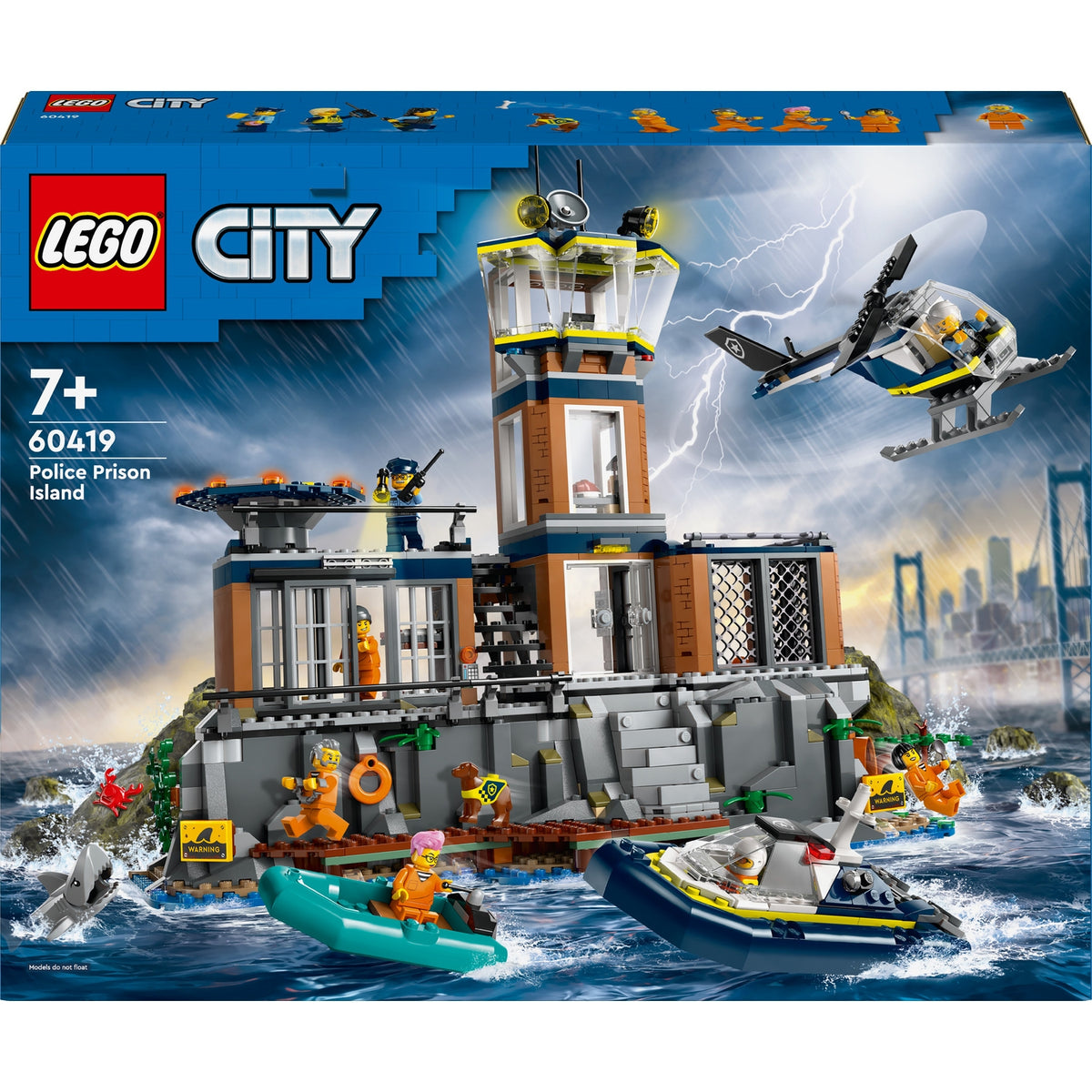 LEGO City La Prison de la Police en Haute Mer 60419