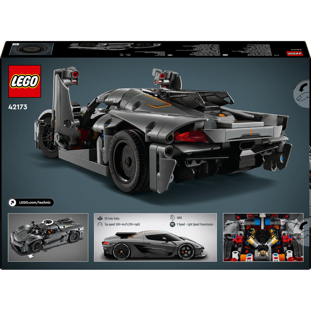 LEGO Technic Hypercar Koenigsegg Jesko Absolut 42173